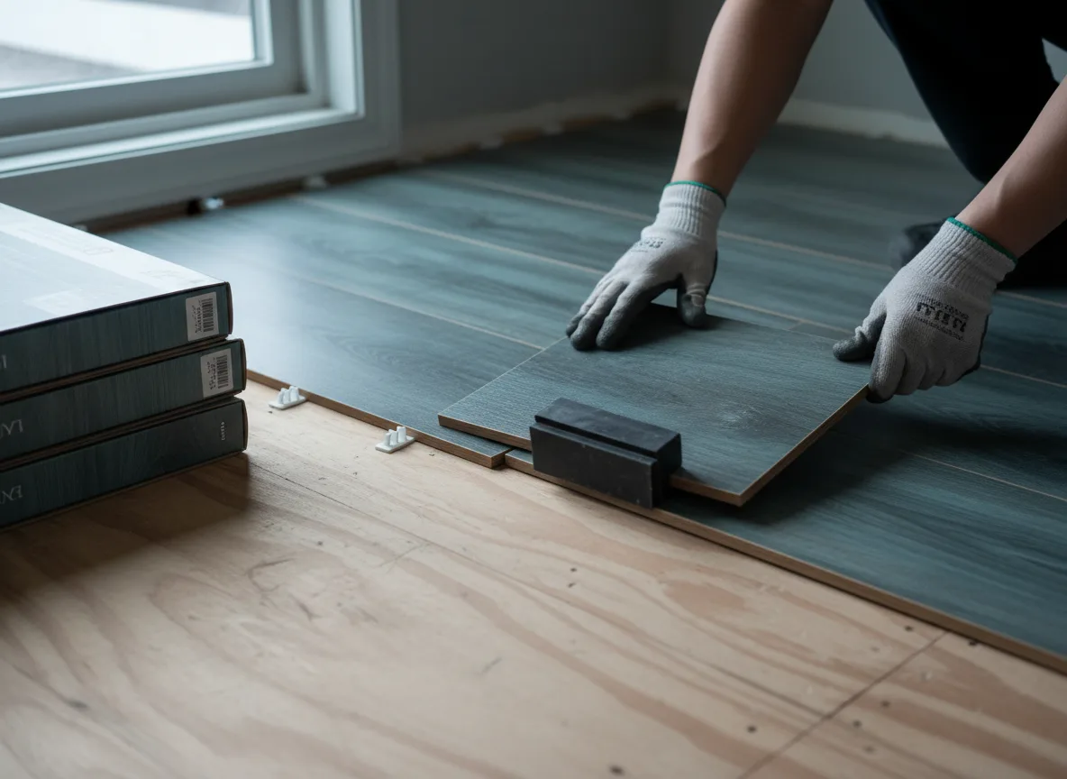Luxury Vinyl Plank Installation company in Le Center, MN